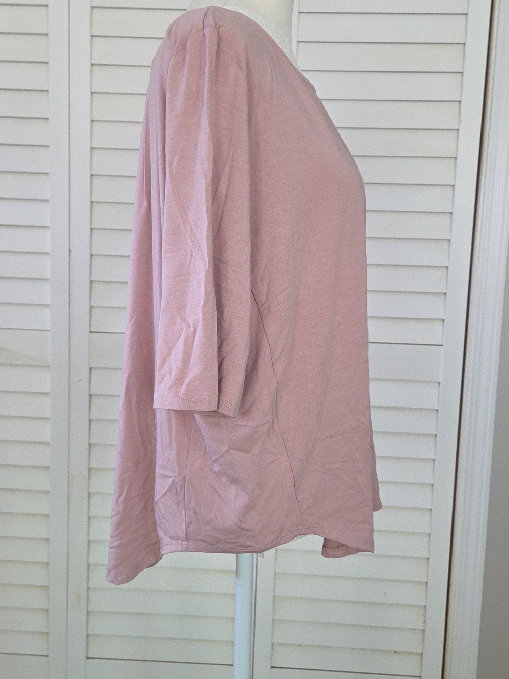 Allison Izu Hannah Top In Rose Dust - Picture 2 of 5